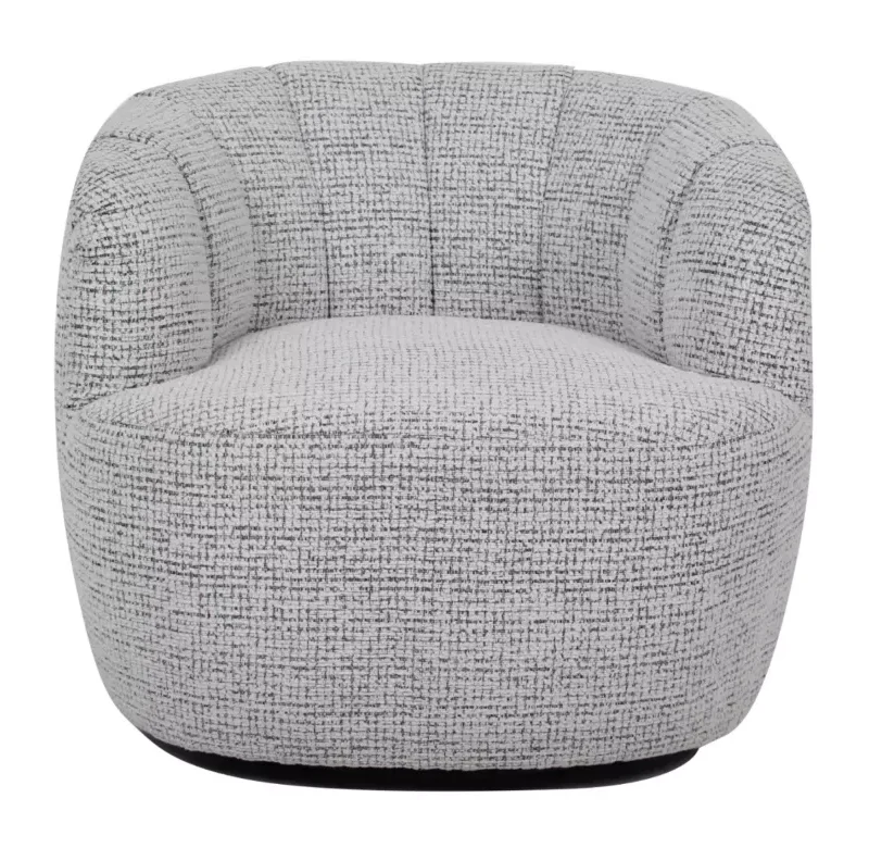 Alternative view of Arlington Swivel Occasional Chair Grey