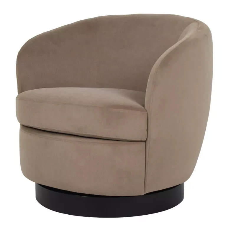 Belize Swivel Occasional Chair Latte