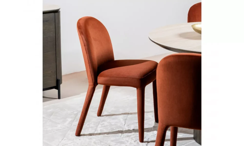 Onasis Dining Chair Rust Set of 2 - Image 3