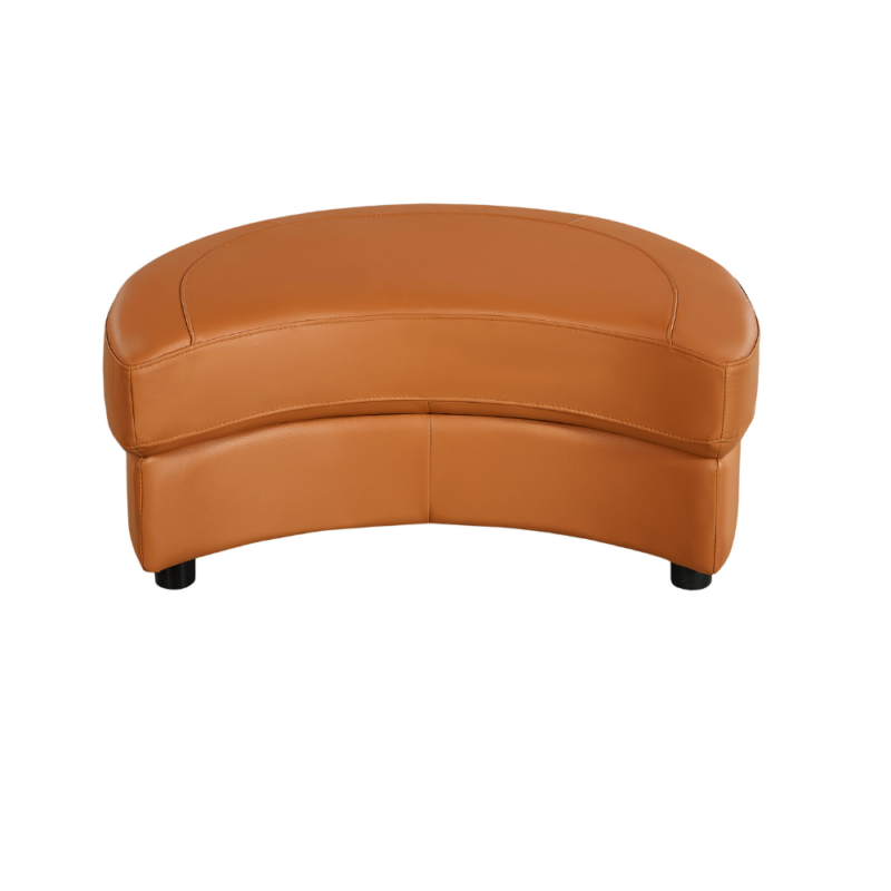 Cuddle Petite Swivel Chair in Leather – Artisan Tan - Image 7